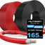 Cable solar 10AWG 165pies cobre estañado para hogar RV barco