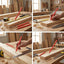8 Lápices Carpintería Construcción Marcado Hormigón