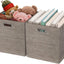 Set 2 Contenedores plegables 13x13" tela gruesa