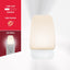 Luces LED nocturnas enchufables sensor amanecer hogar