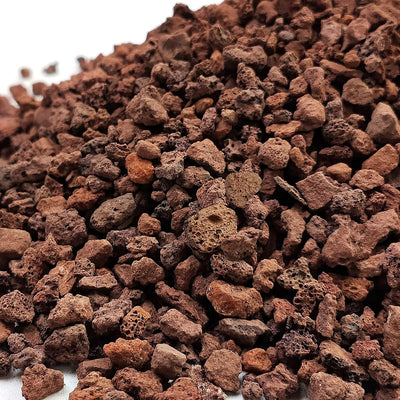 Rocas lava roja 1/4pulg para suculentas, cactus y jardín