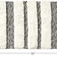 Alfombra rayas 30x20" color negro