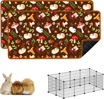 2 Fundas Jaula Cobaya 59x31pulg Lavables Impermeables