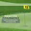 Banderas golf 14x20pulg con números negros