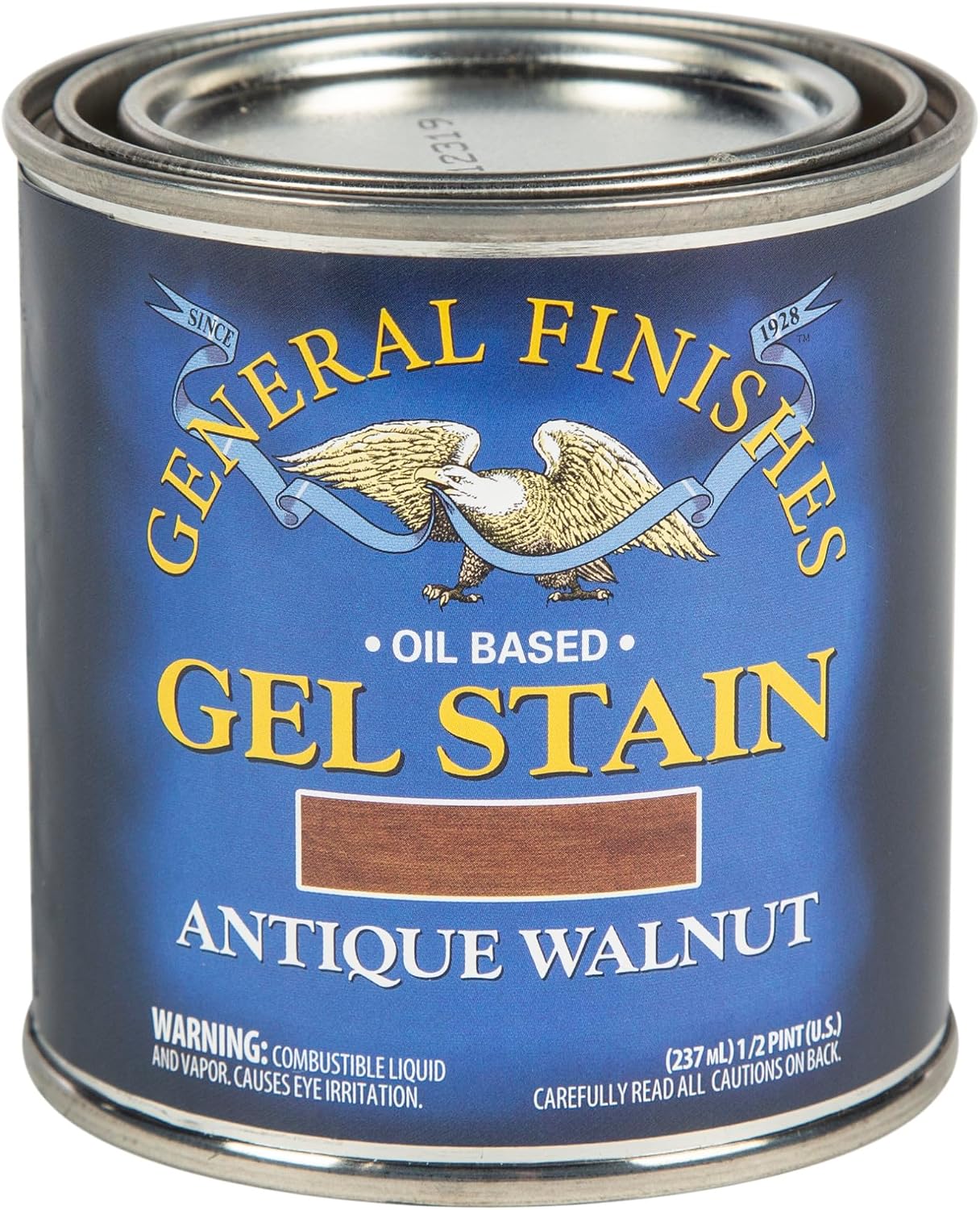 Tinte gel aceite 1/2pint nogal antiguo
