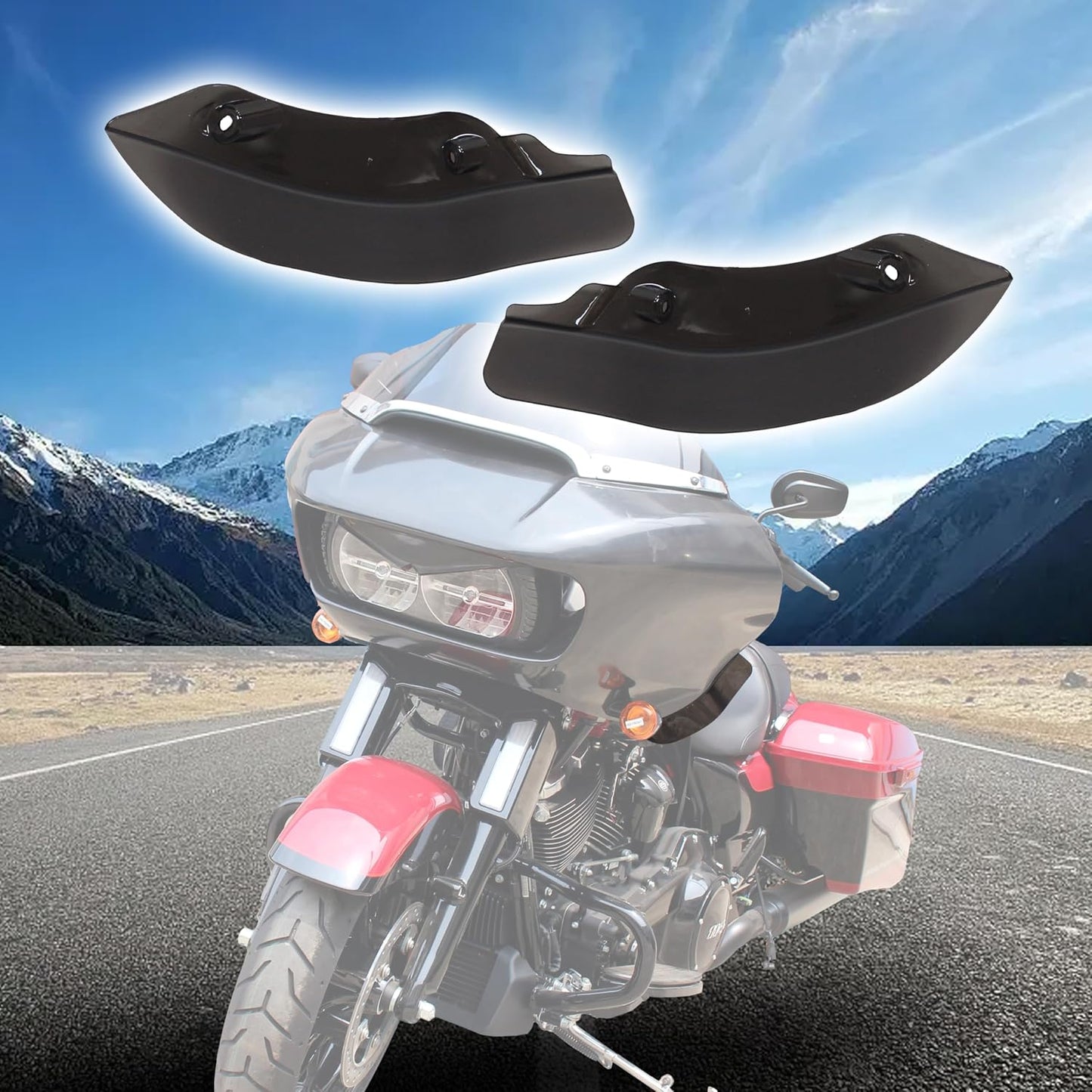 Deflector viento Harley Touring 2015-21