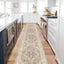 Alfombra Pasillo Antiderrap Boho Granja Beige Marrón