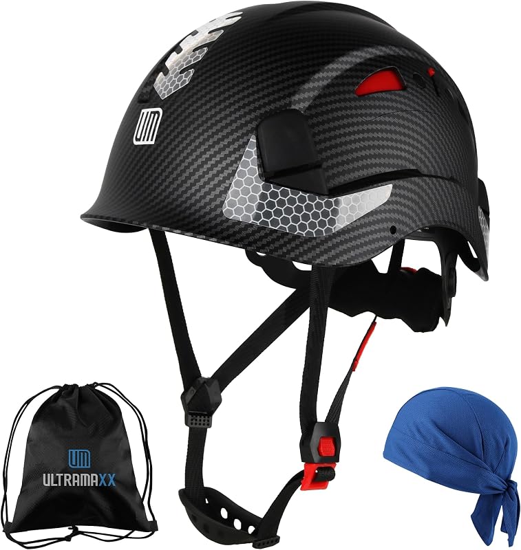 Casco seguridad ANSI Z89.1 ajustable ventilado industrial
