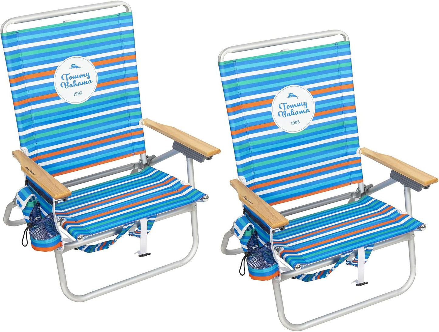 Silla playa plegable altura ajustable 4 posiciones