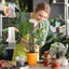 4 Postes D de 16" para plantas con musgo Sphagnum blanco