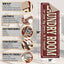 Alfombra algodón tejido plano 2x5ft diseño taza café beige