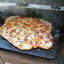 Parrilla rectangular para pizza 19.6x14pulg borgoña