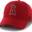 Sombrero ajustable MLB Angels Juke MVP color rojo