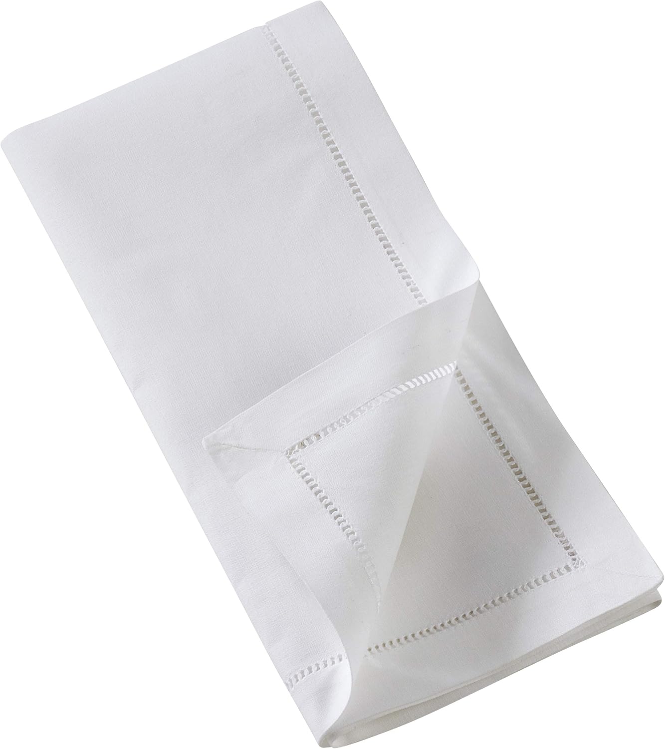 Set 6 servilletas bordadas magnolia cosido a mano