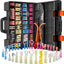 Kit crimpado 22-10 AWG 36 tamaños terminales marino