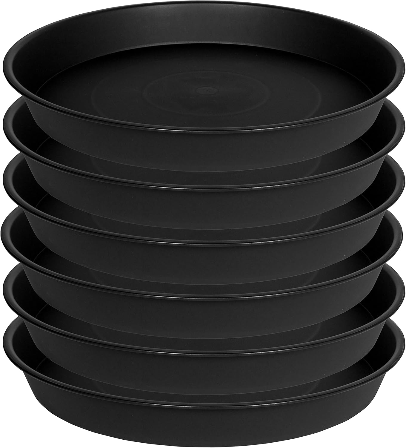 6 Pzas Bandejas Platillos Plástico Resistente 4-19pulg