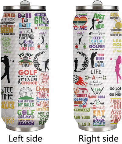Vaso Tumbler Acero Inox 17oz Regalo Golf para Hombres
