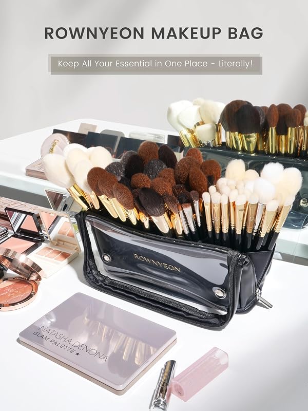 Bolsa organizadora para brochas maquillaje profesional