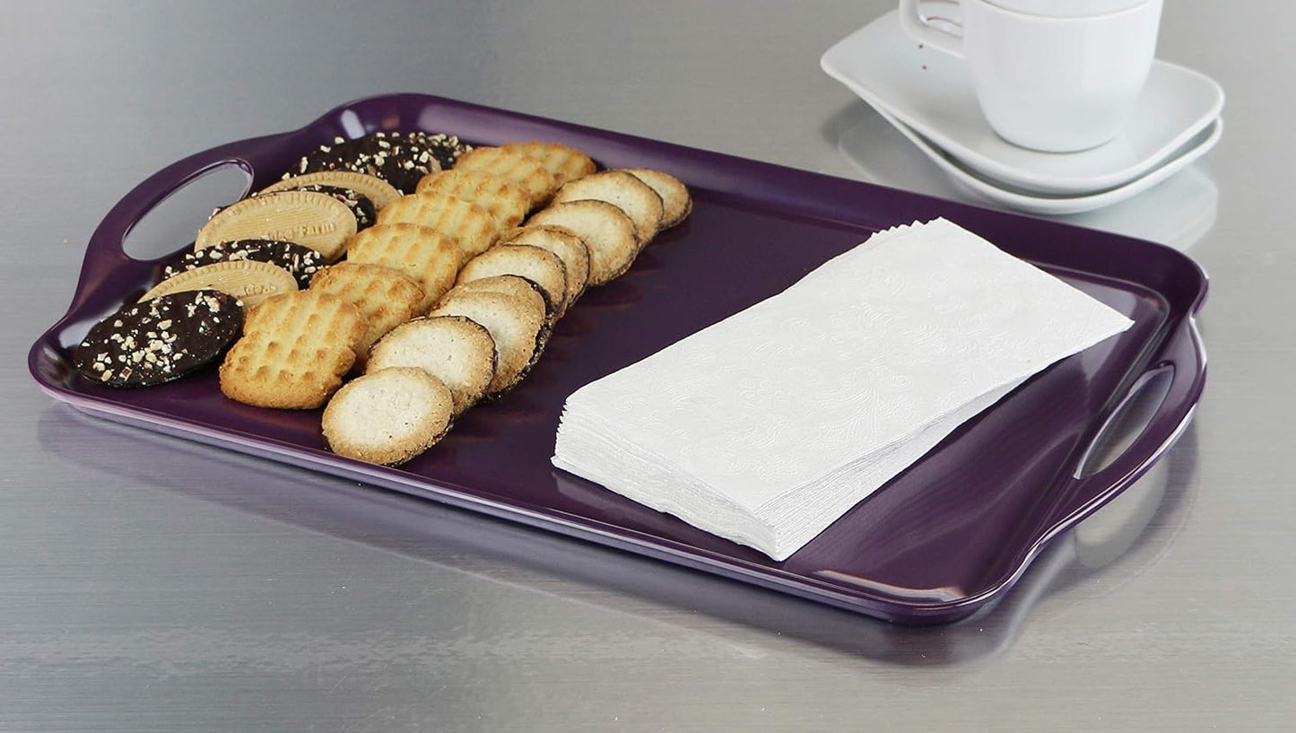 Bandeja melamina rectangular Calypso Basics