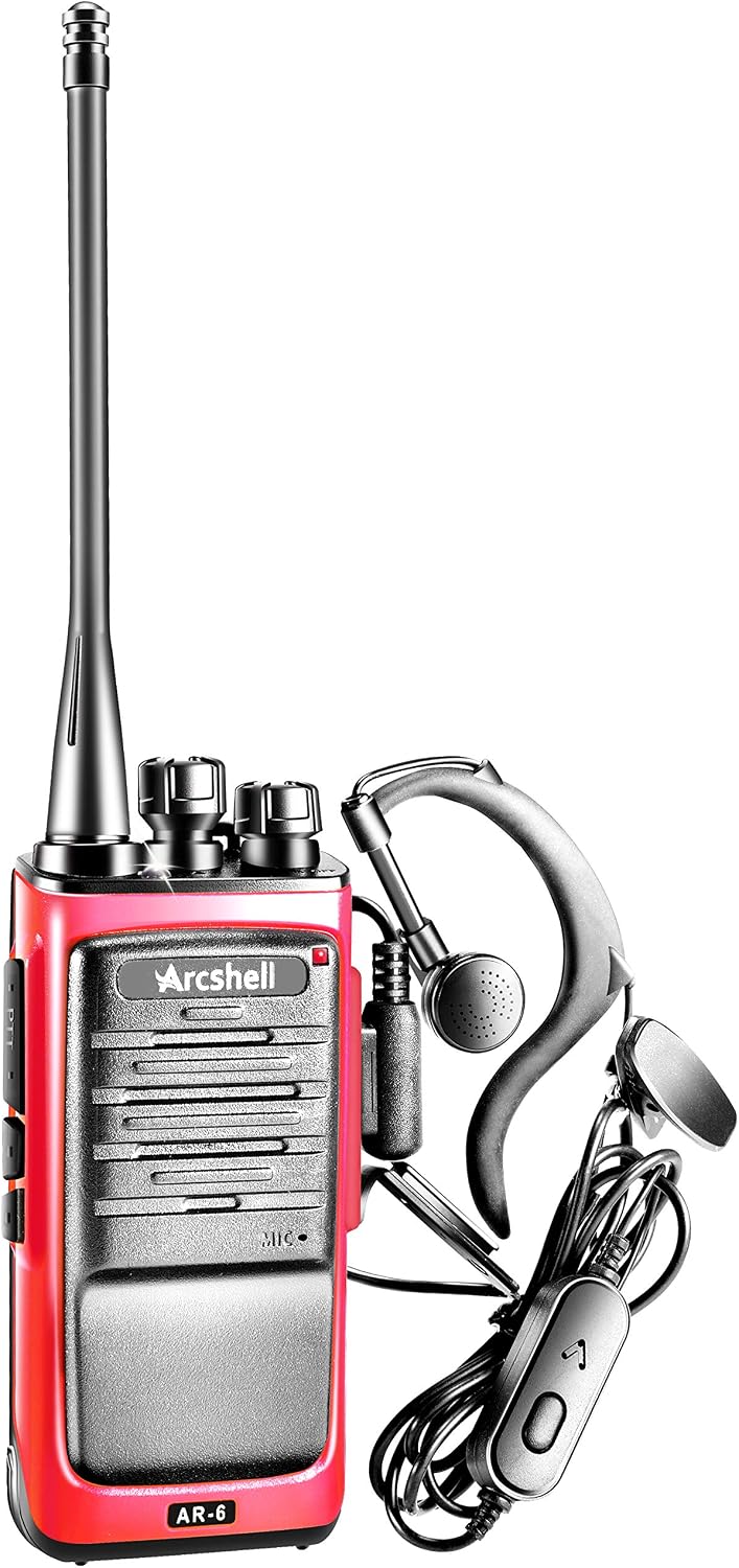 6 Walkie Talkies AR-6 Recargables Alcance Largo con