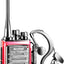 6 Walkie Talkies AR-6 Recargables Alcance Largo con