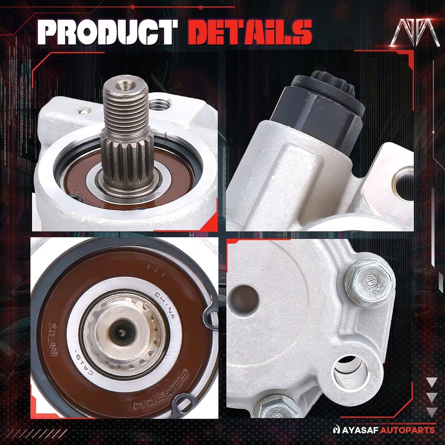 Bomba dirección asistida Chevy Prizm 98-00 Toyota Corolla