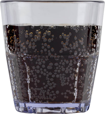 Vaso plástico transparente 5.5oz Bahama pack 4