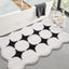 Alfombras baño antideslizantes 24x43pulg estrella