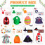 Juego 8 Trajes Ganso Estatua Madera 23" Navidad