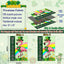 Bandera jardín trébol 12x18pulg decoración San Patricio
