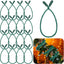 16 Pzas Lazos Twist Navidad 20pulg Reutilizables Barandilla
