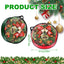 6 Bolsas Almacenamiento Transparentes 24x8" PVC con Asa