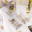 Caja organizadora cabello 5 cajones transparente cosméticos