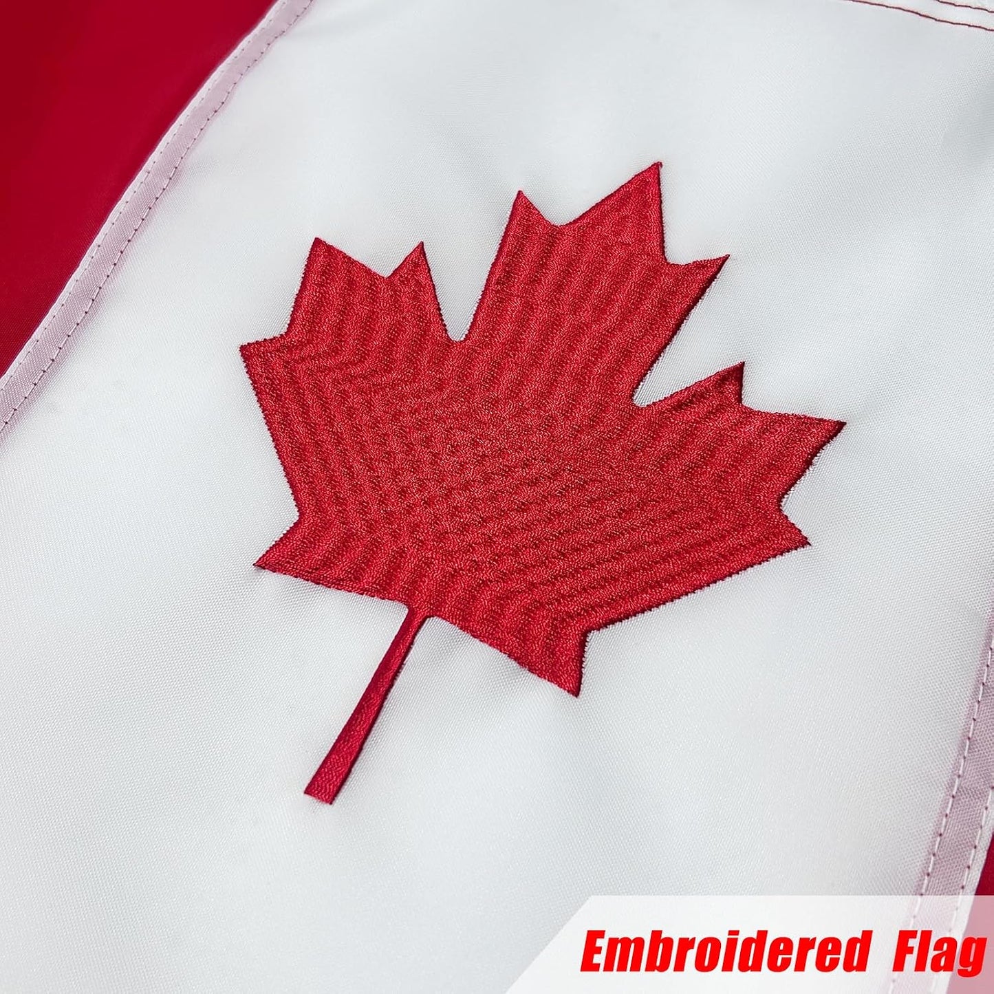 Bandera EE.UU. y Canadá 12x18" para barco resistente