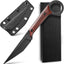Cuchillo fijo hoja D2 mango Dalbergia EDC supervivencia