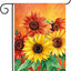 Bandera otoño doble cara 12x18" decoración exterior