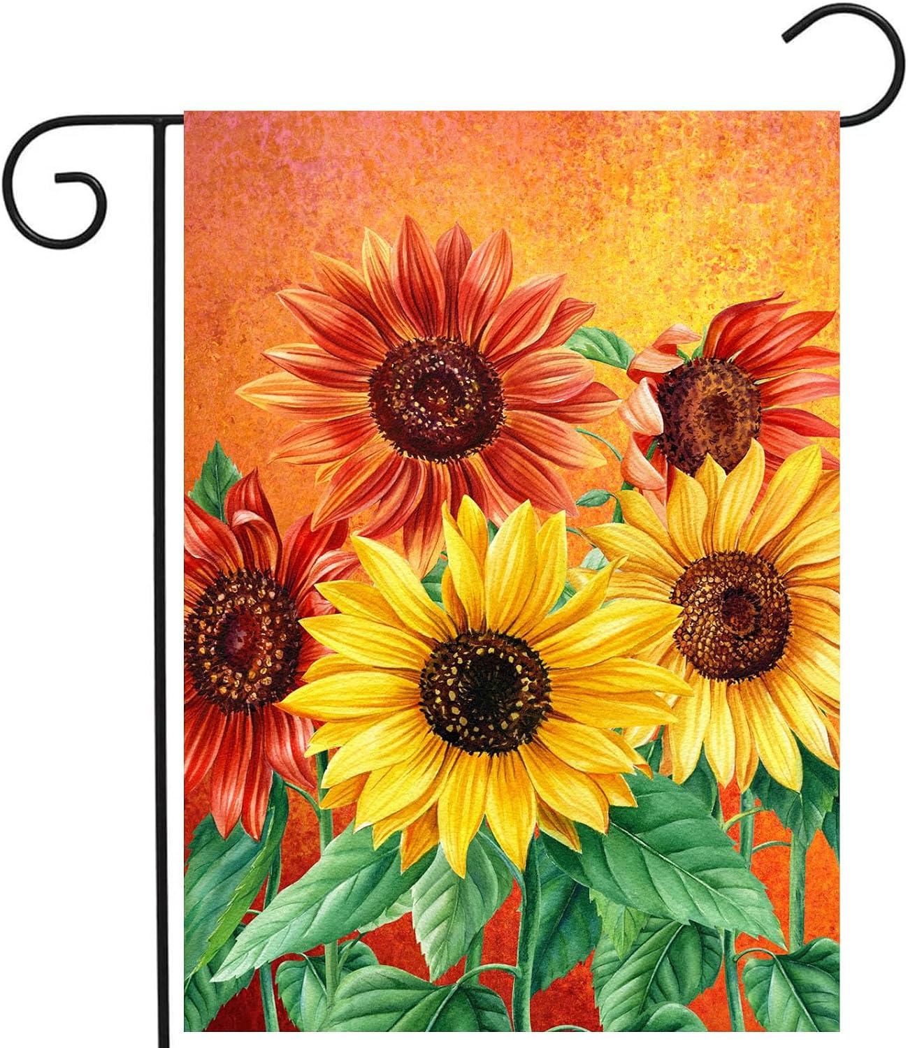 Bandera otoño doble cara 12x18" decoración exterior