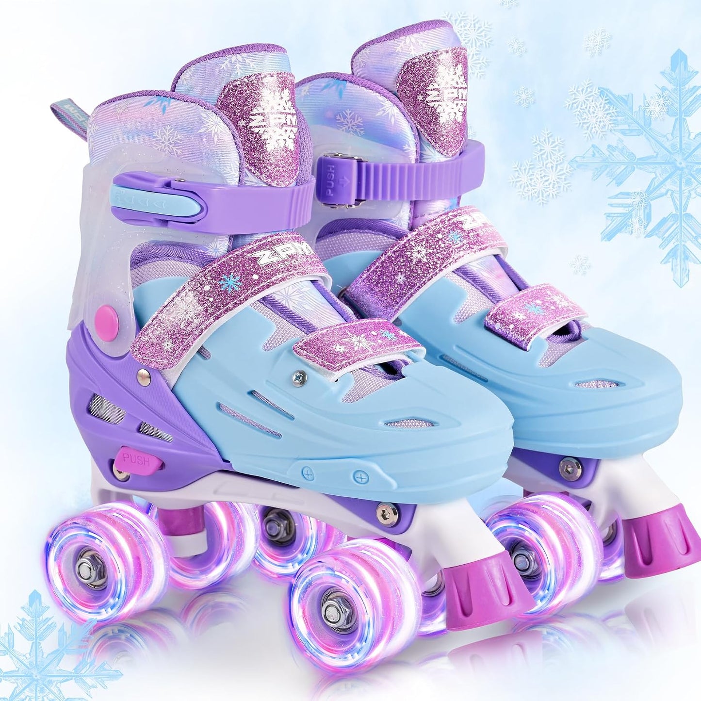 Patines ajustables para niños ruedas iluminadas tallas 10C