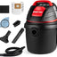 Aspiradora húmedo seco 2.5gal 2.5HP manguera 1.25" 4ft