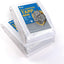 Lona blanca transparente 12x12ft impermeable UV 10mil paq 2