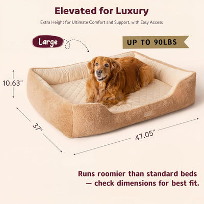 Cama ortopédica perros gran tamaño espuma viscoelástica