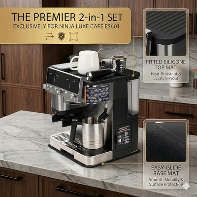Alfombrilla deslizante y superior para máquina de café Ninja Luxe ES601ES701