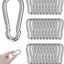 Mosquetón acero inox 304 para llavero hamaca camping