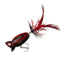 Señuelo Hula Popper 2.0 Topwater con gancho emplumado