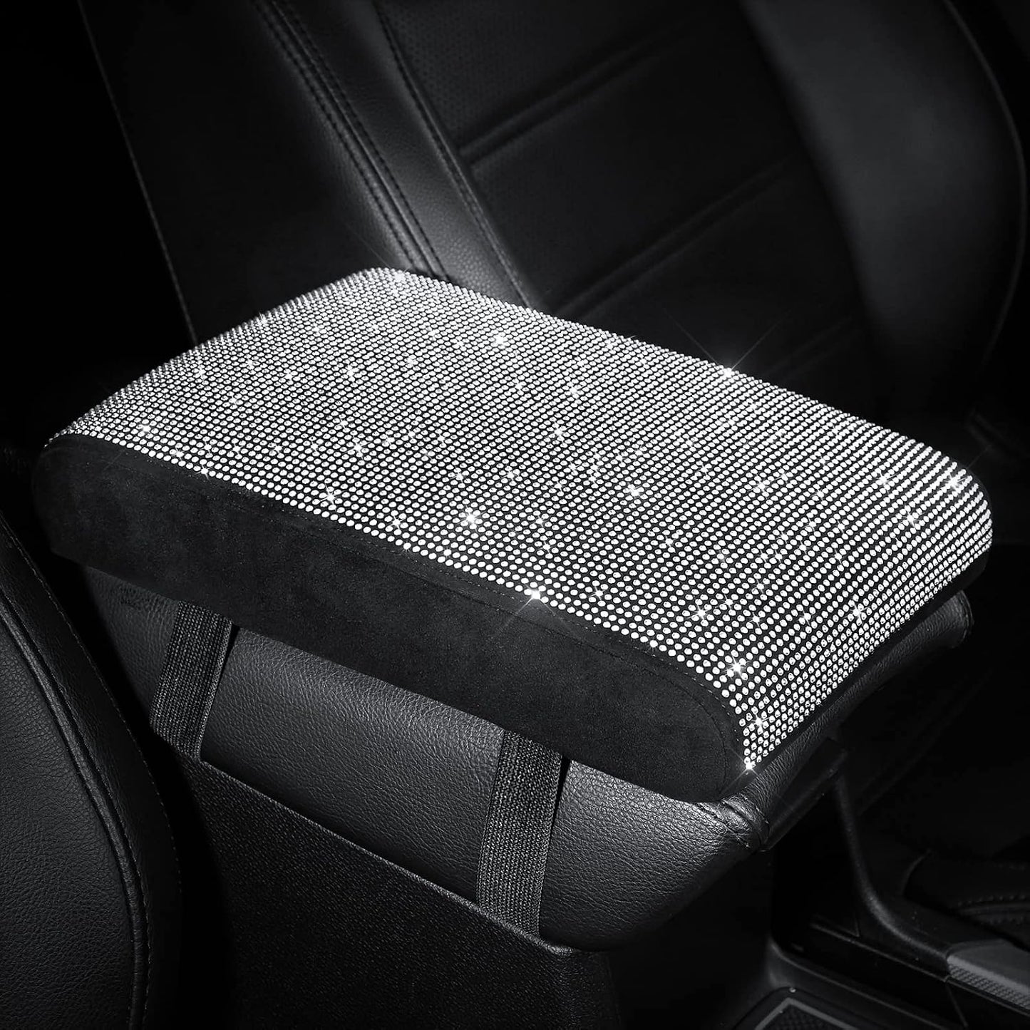 Funda consola coche con diamantes y espuma visco