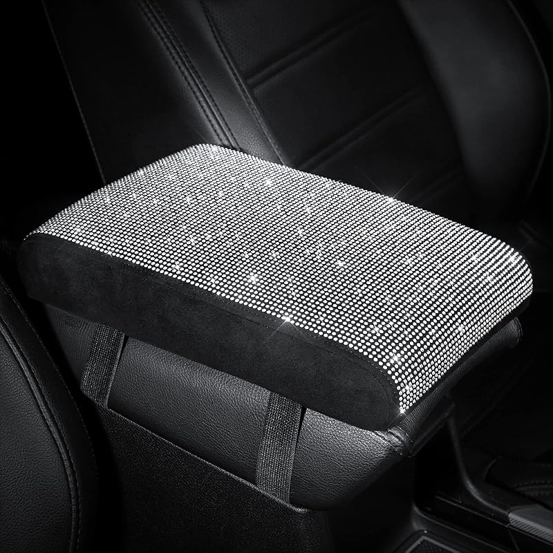 Funda consola coche con diamantes y espuma visco