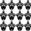 Abrebotellas pared 12uds poste enfriador madera negro blanco