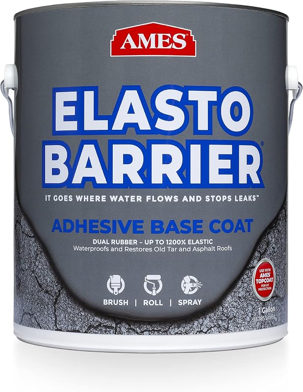 Capa base adhesiva SEB1 gris para RV madera techos