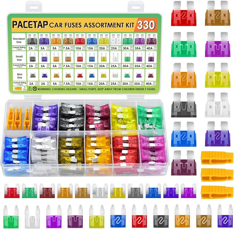 Kit 330 fusibles auto 110 estándar 110 pequeños 110 mini