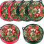 6 Bolsas Almacenamiento Transparentes 24x8" PVC con Asa